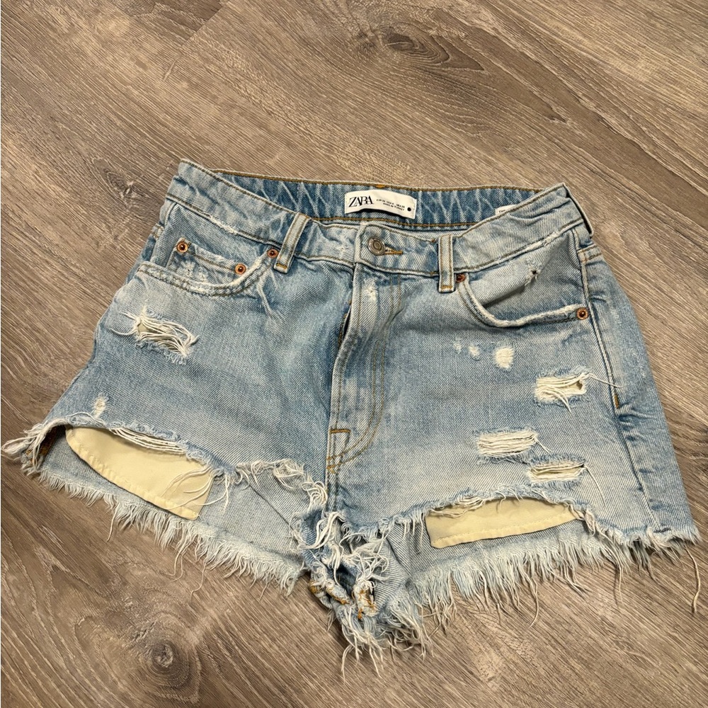 Zara Denim Short